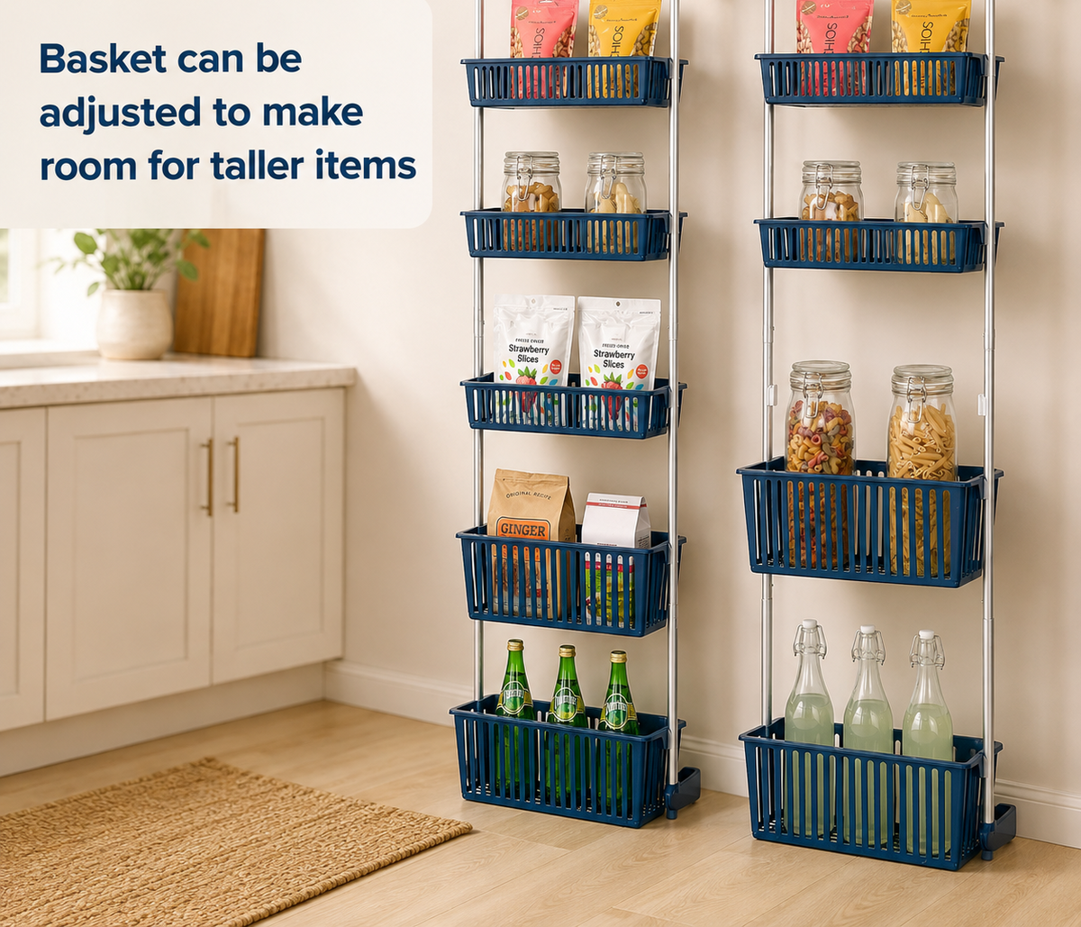 8-Tier Hanging Pantry Organizer
