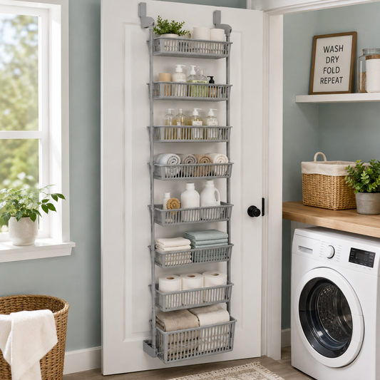 8-Tier Over-the-Door Pantry Organizer