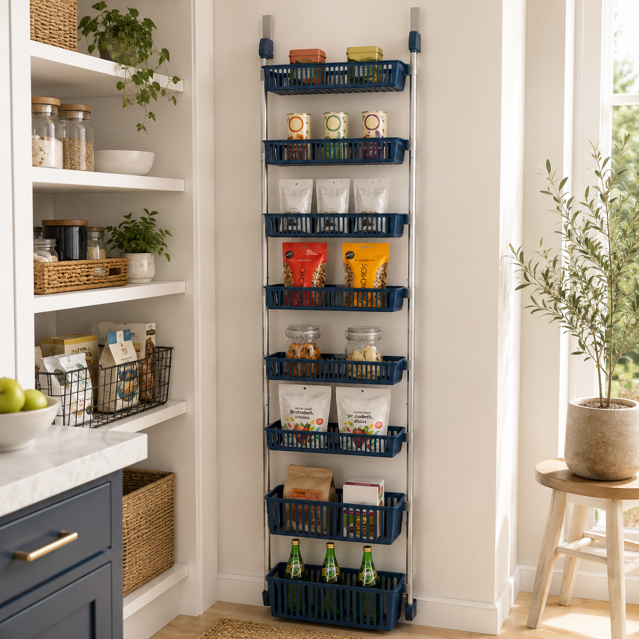 8-Tier Hanging Pantry Organizer