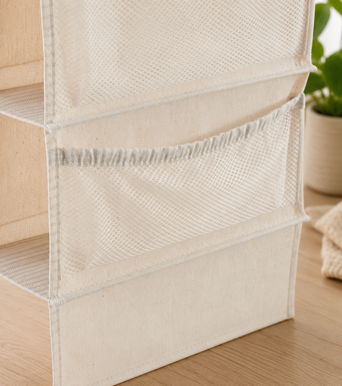 10-Shelf Hanging Closet Organizer